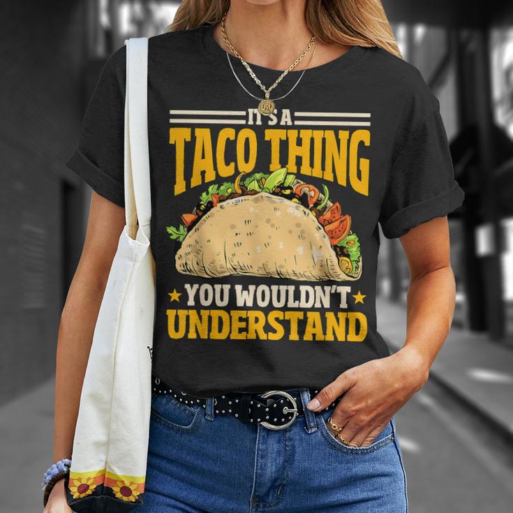 Taco Ist So Ein Taco Ding Mexiko Essen T-Shirt Geschenke für Sie