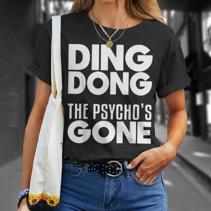 Trumperlor Ding Dong Der Psycho Ist Lustig Geworden Anti-Trump-Bye T-Shirt Geschenke für Sie