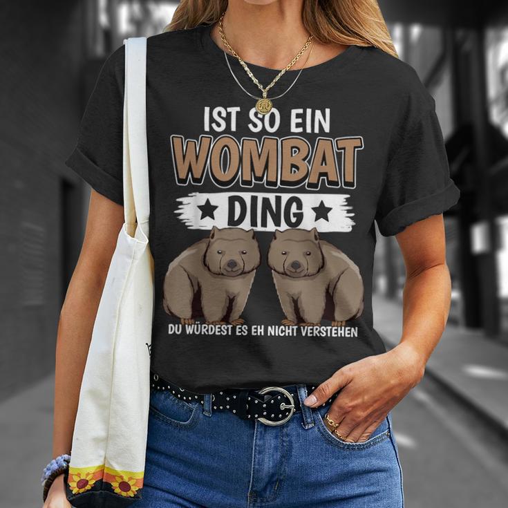 Wombats Australia Sachen Ist Such A Wombat Ding Wombat S T-Shirt Geschenke für Sie