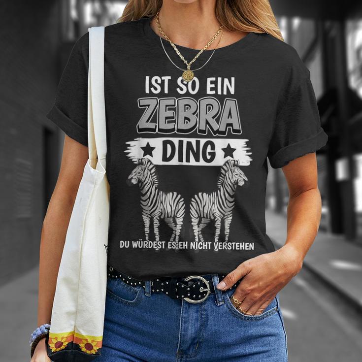 Zebras Safari Zoo Sachen Ist So Ein Zebra Ding Zebra T-Shirt Geschenke für Sie