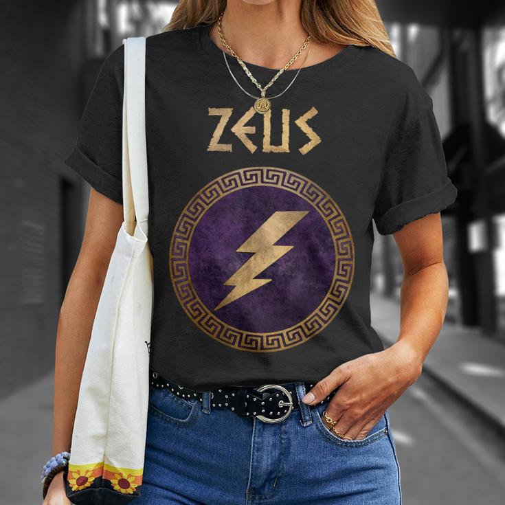 Zeus Ancient Greek God T-Shirt Geschenke für Sie