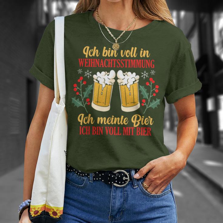 Christmas Beer Drunken Santa Claus T-Shirt Geschenke für Sie