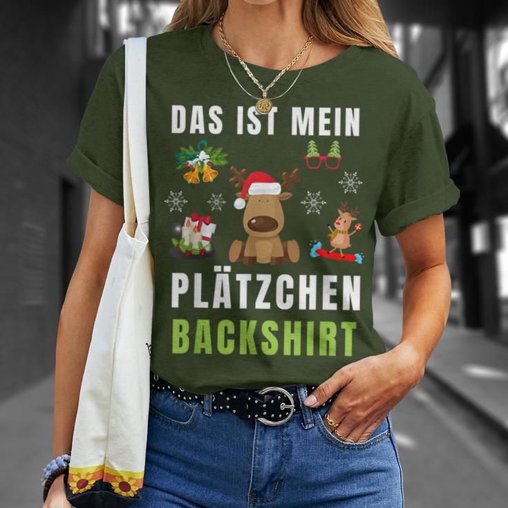 Das Ist Mein Plätzchen Back Backen Christmas Biscuits T-Shirt Geschenke für Sie