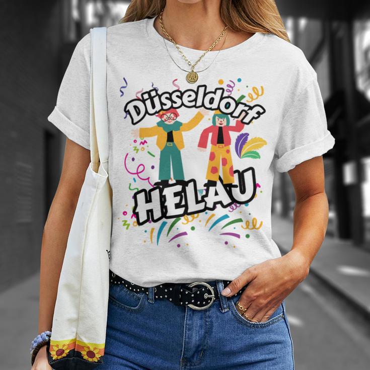 Düsseldorf Helau Carnival Altweiberfastnacht Rose Monday T-Shirt Geschenke für Sie