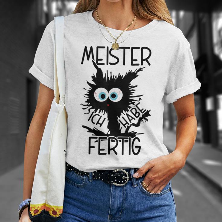 Meister Geschafft Meister Bestanden Gray T-Shirt Geschenke für Sie