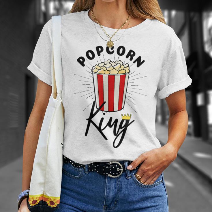 Popcorn King Popcorn Costume Film Cinema T-Shirt Geschenke für Sie