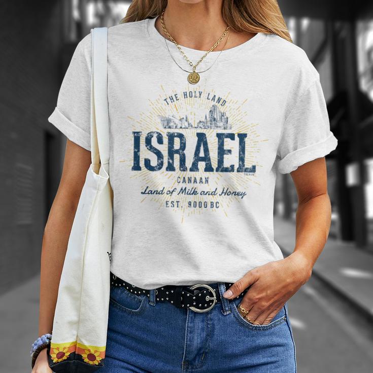 Retro Styleintage Israel S T-Shirt Geschenke für Sie