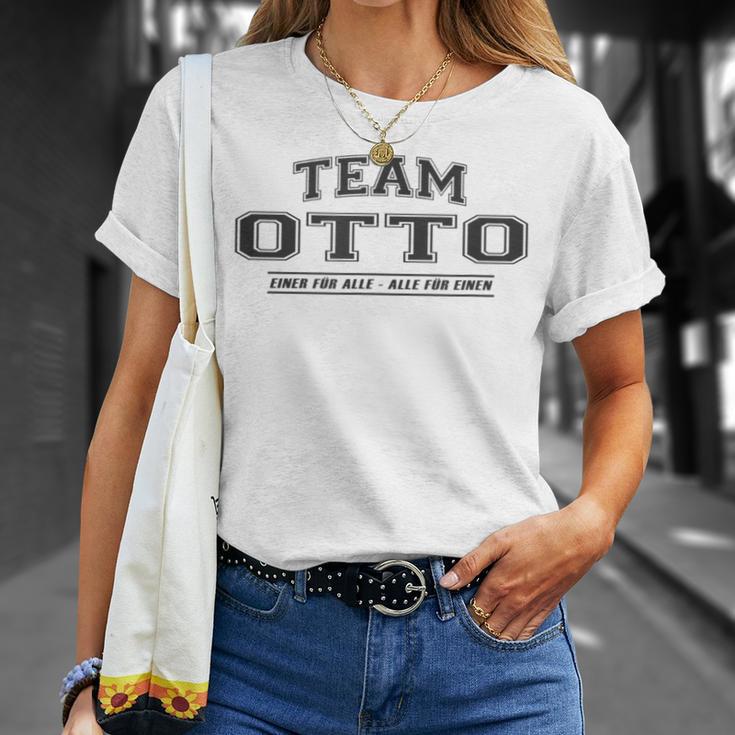 Team Otto Stolze Familie Nachname Geschenk T-Shirt Geschenke für Sie