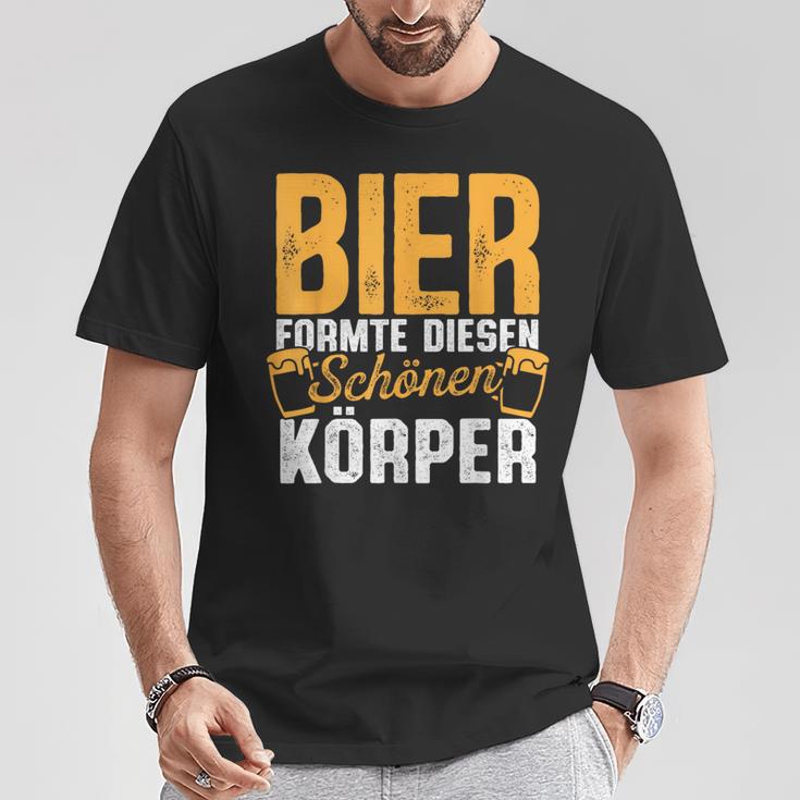 Beer Formte Diesen Schönen Körper Drinking Saying T-Shirt Lustige Geschenke