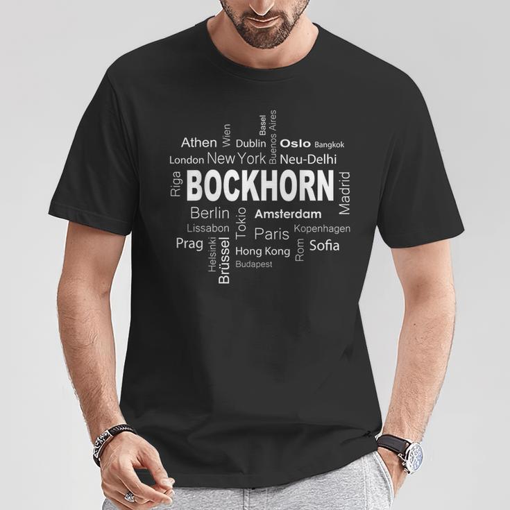 Bockhorn New York Berlin Bockhorn Meine Hauptstadt T-Shirt Lustige Geschenke