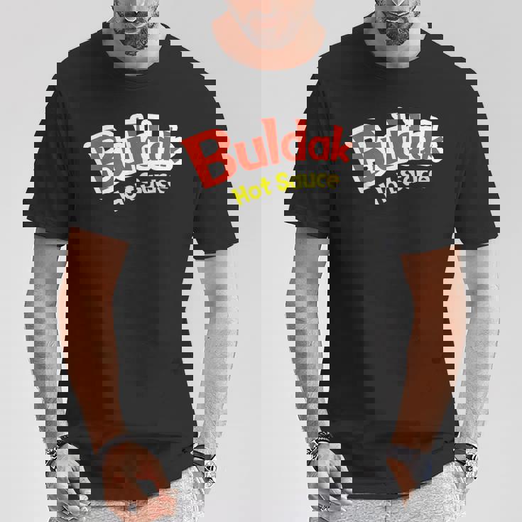Bukdak Hot Saucecostume Spicy Ramen Sauce Samyang Mukbang T-Shirt Personalized Gifts
