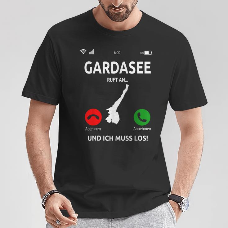 Call An Lago Di Garda T-Shirt Lustige Geschenke