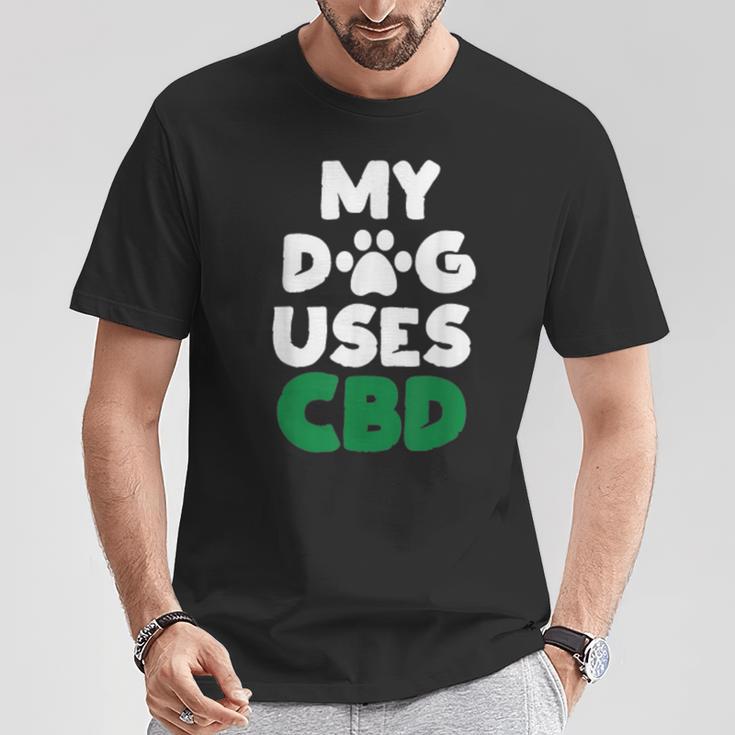 Cbd Öl Für Hunde T-Shirt Lustige Geschenke