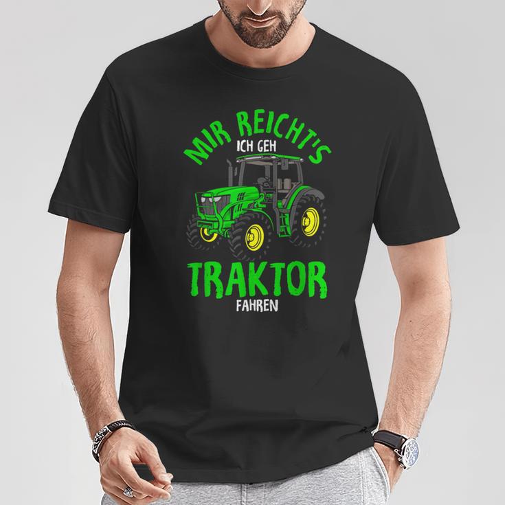 Children's Mir Reichts Ich Geh Traktor Fahren Tracker T-Shirt Lustige Geschenke