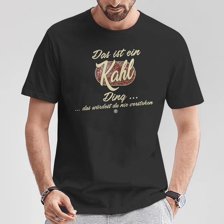 Damen Das Ist Ein Kahl Ding Lustiges Familie Kahl Mit-Ausschnitt T-Shirt Lustige Geschenke