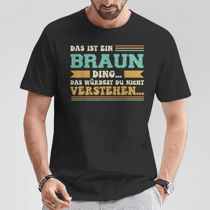 Das Ist Ein Braun Ding T-Shirt Lustige Geschenke