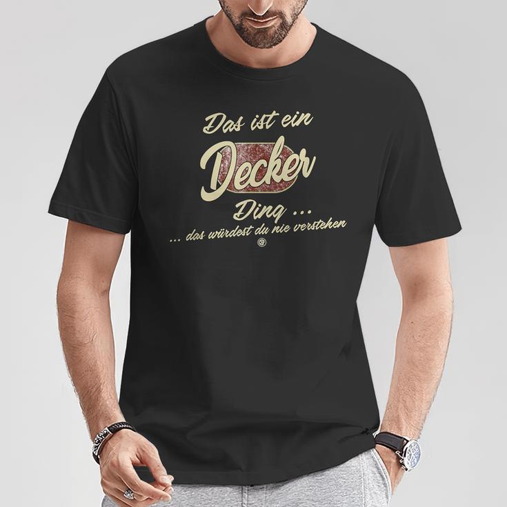 'Das Ist Ein Decker Ding' Family Decker T-Shirt Lustige Geschenke