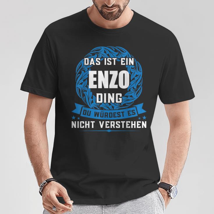 Das Ist Ein Enzo Dingorname T-Shirt Lustige Geschenke