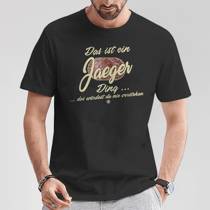 Das Ist Ein Jaeger Ding Family T-Shirt Lustige Geschenke