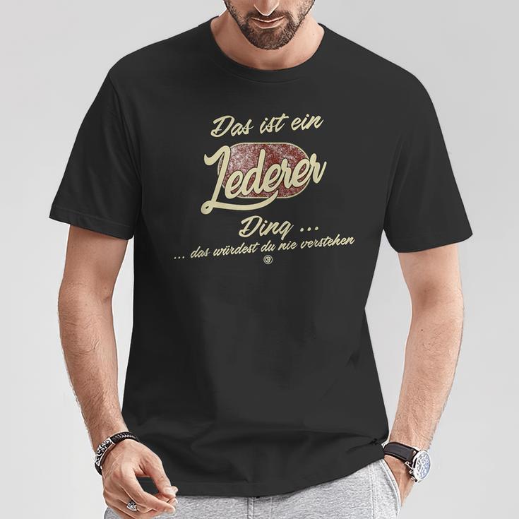 Das Ist Ein Lederer Ding Family Lederer T-Shirt Lustige Geschenke