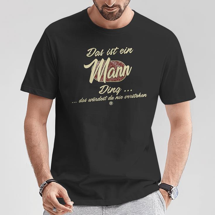 Das Ist Ein Mann Ding Lustiges Familie Mann T-Shirt Lustige Geschenke