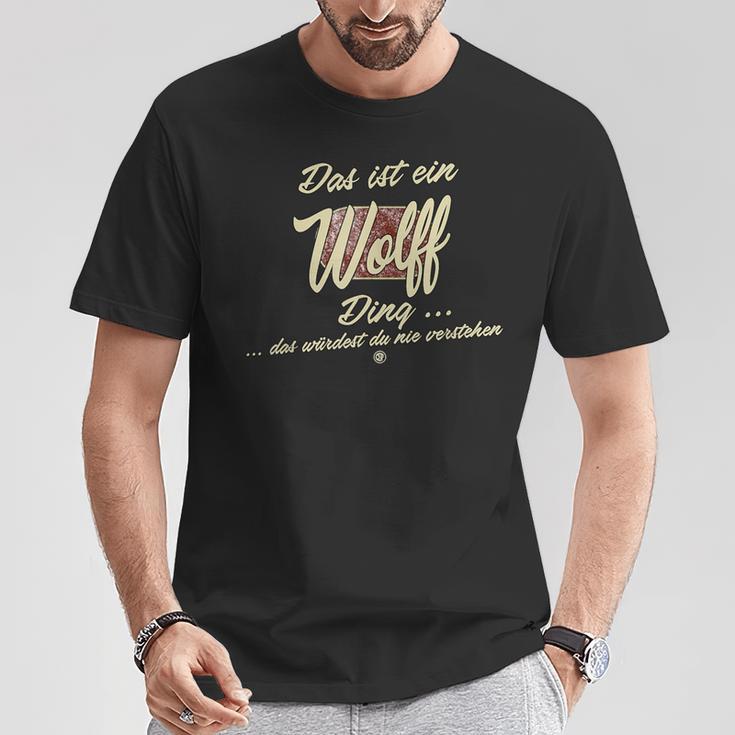 Das Ist Ein Wolff Ding Family Wolff T-Shirt Lustige Geschenke