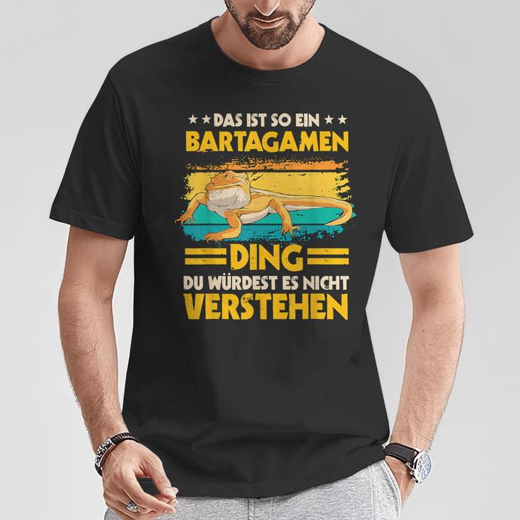 Das Ist So Ein Bartagamen Ding Reptil Sachen Bartagame T-Shirt Lustige Geschenke