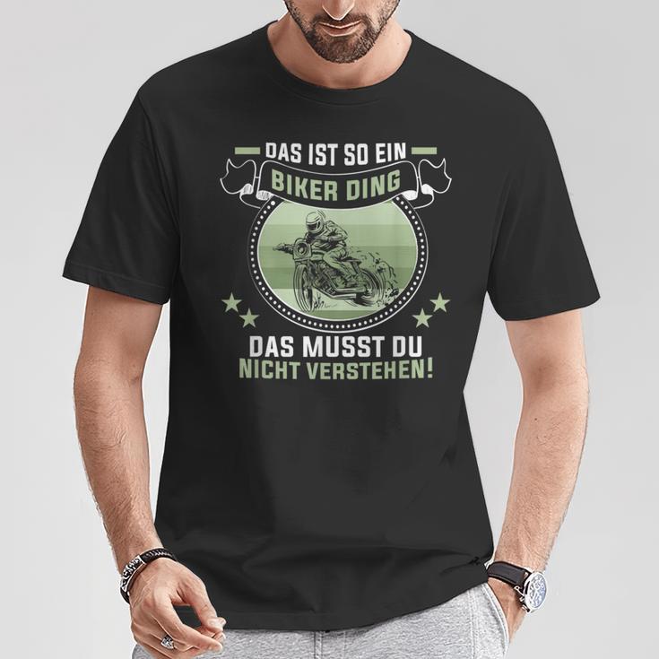 Das Ist So Ein Biker Ding Motorradfahrer Biker T-Shirt Lustige Geschenke