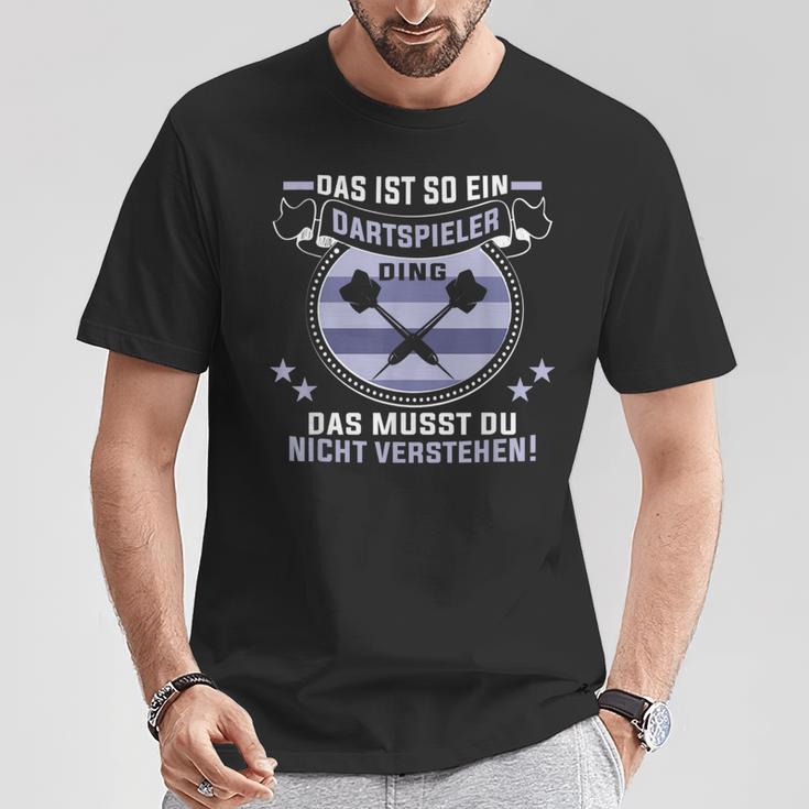 Das Ist So Ein Dartspieler Ding Dart Team Dartspieler T-Shirt Lustige Geschenke