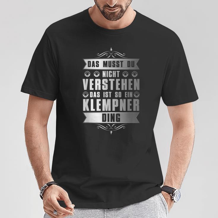 Das Ist So Ein Klempner Ding Spengler T-Shirt Lustige Geschenke