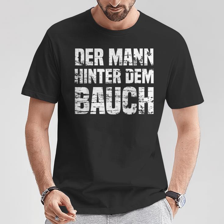 Der Mann Hinter Dem Bauchintage Father's Day T-Shirt Lustige Geschenke