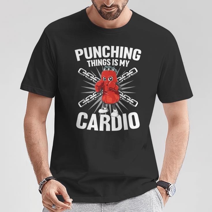 Dinge Zu Schlachtist Mein Cardio T-Shirt Lustige Geschenke