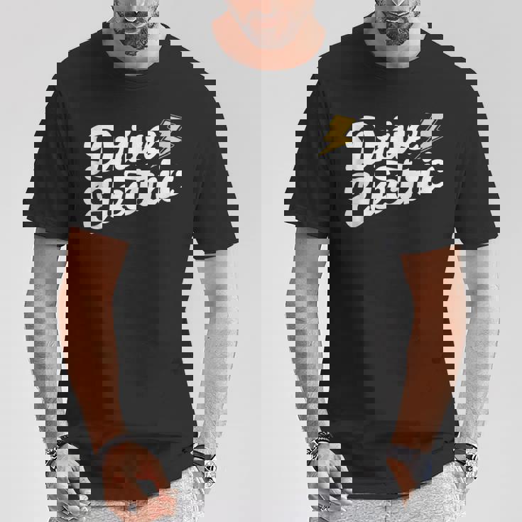 Drive Electric Cult Following Car Sustainable Eco-Friendly Tank Top T-Shirt Unique Gifts