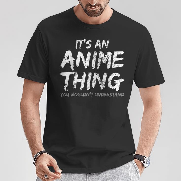 Es Ist Ein Anime-Ding T-Shirt Lustige Geschenke