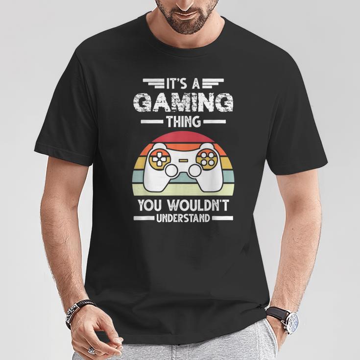 Es Ist Ein Gaming-Ding-Spiel T-Shirt Lustige Geschenke