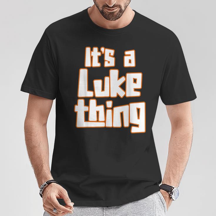 Es Ist Ein Luke-Ding T-Shirt Lustige Geschenke