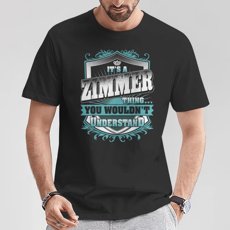 Es Ist Ein Zimmer-Ding Das Du Nichterstehen Würdest Nameintage T-Shirt Lustige Geschenke