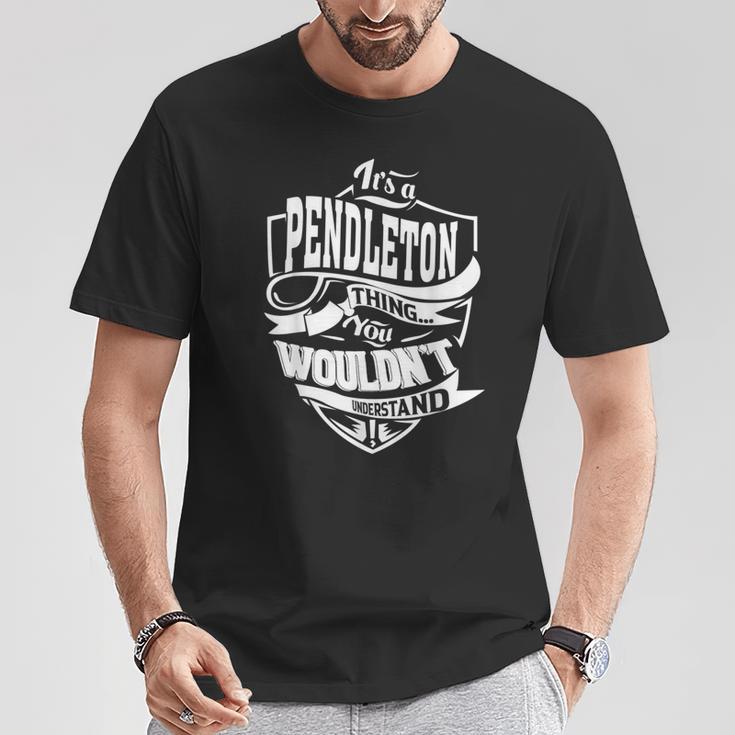 Es Ist Eine Pendleton-Ding T-Shirt Lustige Geschenke