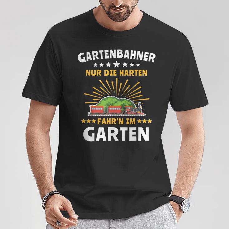 Garden Railway Steam Train Garden Model Railway T-Shirt Lustige Geschenke