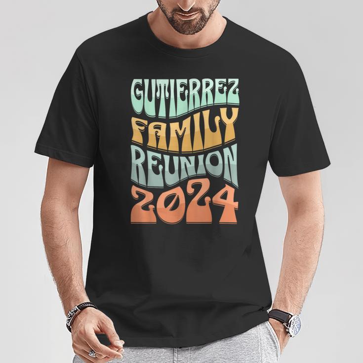 Gutierrez 2024 Gutierrez Nachname Gutierrez T-Shirt Lustige Geschenke