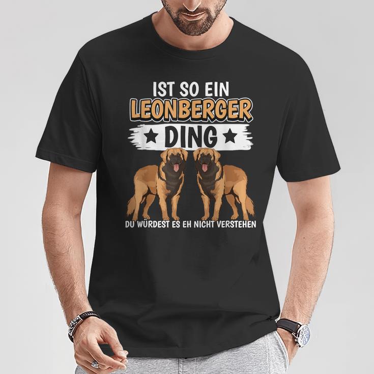 Hundehalter Sachen Ist So Ein Leonberger Ding Leonberger T-Shirt Lustige Geschenke