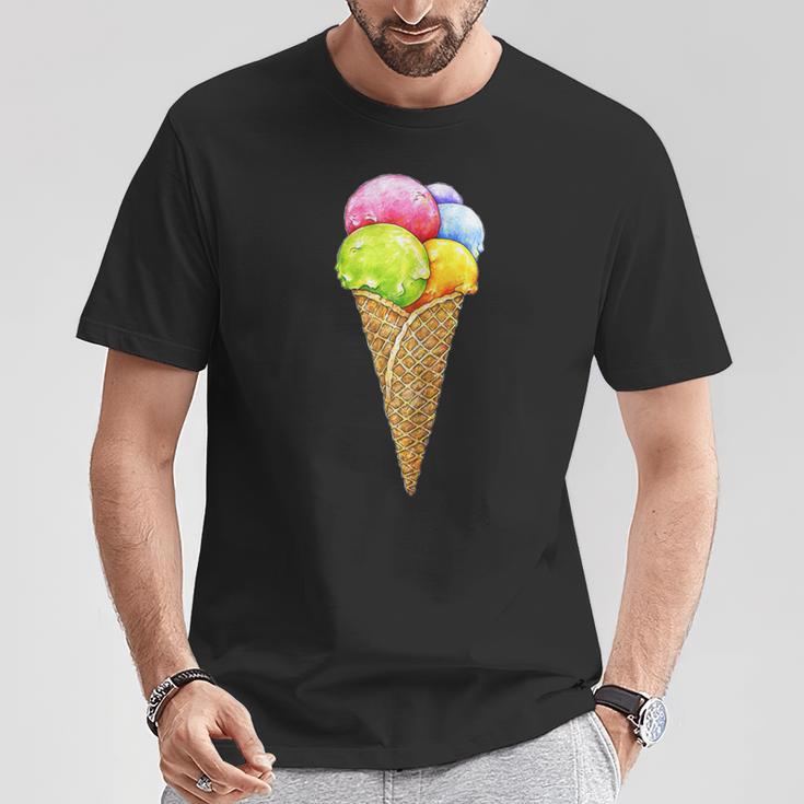 Ice Cone T-Shirt Lustige Geschenke