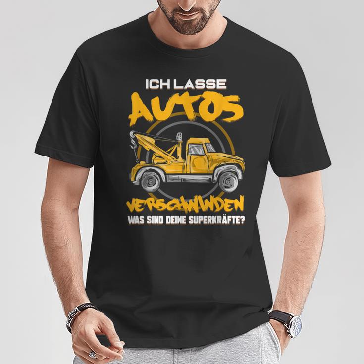 Ich Lasse Autoserschwinden Tow Service T-Shirt Lustige Geschenke