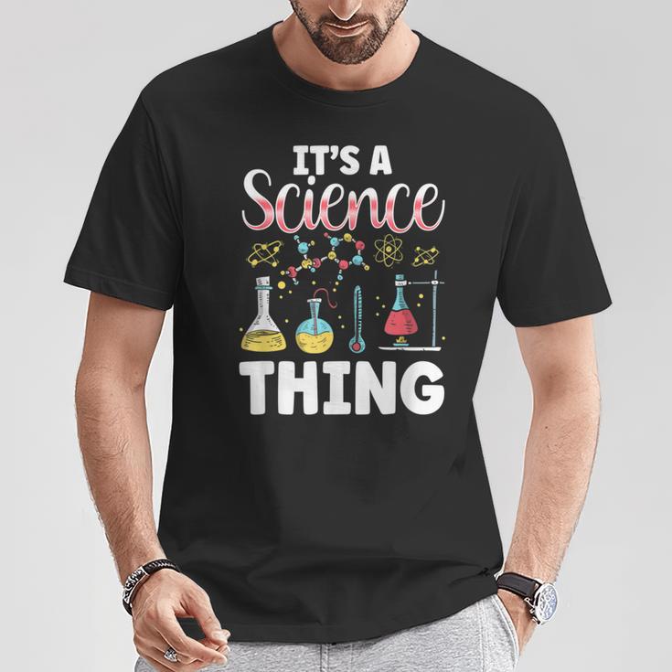 Ist Ein Wissenschaft Ding Team Wissenschaftler Science T-Shirt Lustige Geschenke