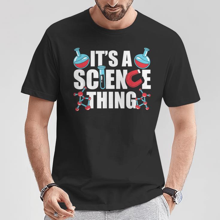 Ist Ein Wissenschaft Ding Wissenschaftler Team Science T-Shirt Lustige Geschenke