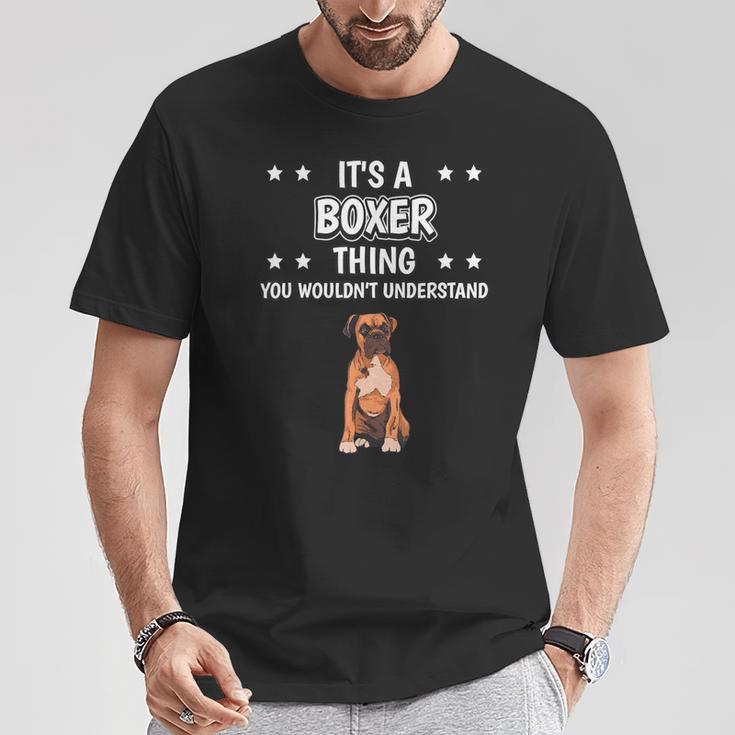 Ist So Ein Boxer Ding Lustiger Spruch Boxer T-Shirt Lustige Geschenke