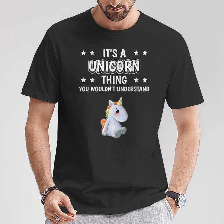 Ist So Ein Einhorn Ding Lustiger Spruch Einhörner T-Shirt Lustige Geschenke