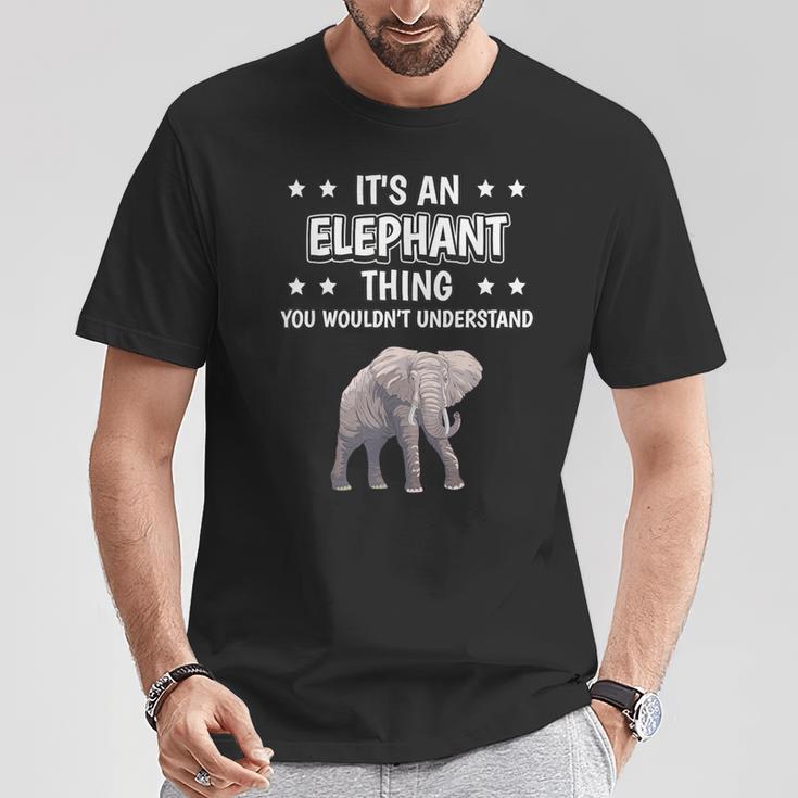 Ist So Ein Elefant Ding Lustiger Spruch Elefanten T-Shirt Lustige Geschenke