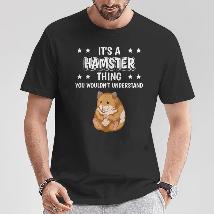 Ist So Ein Hamster Ding Lustiger Spruch Hamster T-Shirt Lustige Geschenke