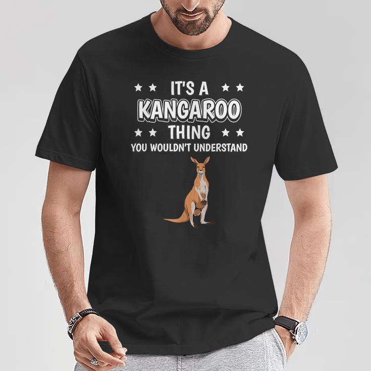 Ist So Ein Kangaroo Ding Saying Kangaroo T-Shirt Lustige Geschenke